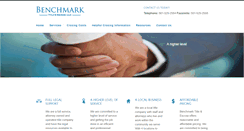 Desktop Screenshot of benchmarktitleco.com